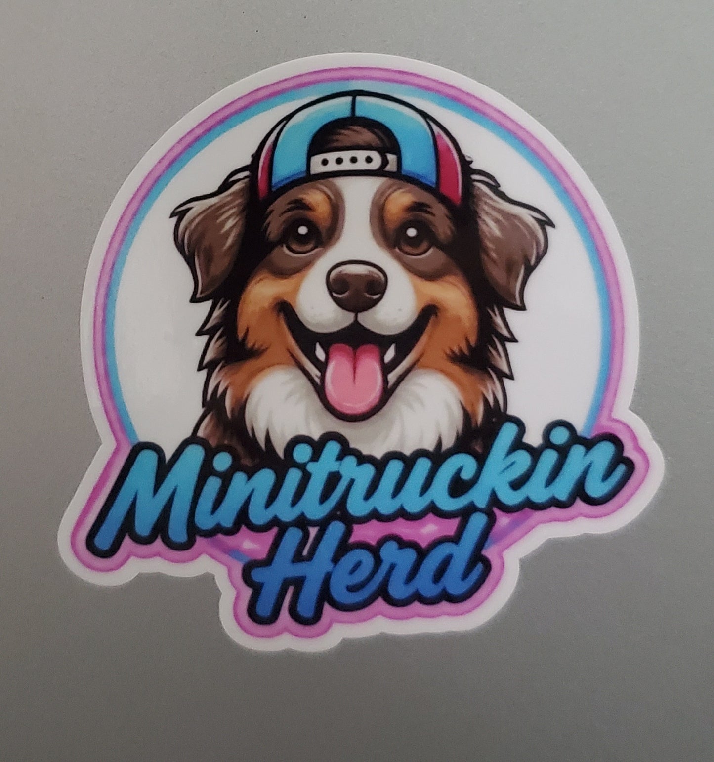 Minitruckin Herd 3"Sticker Free Shipping